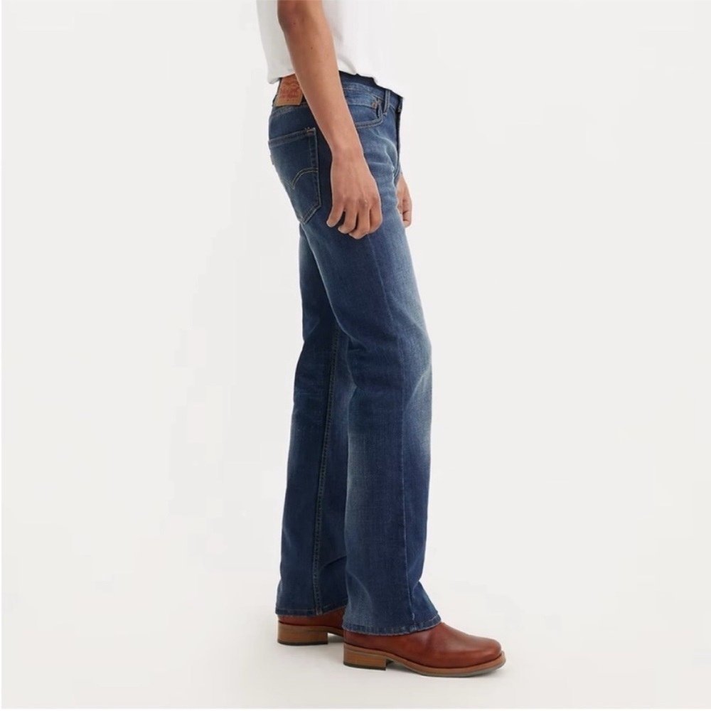 Levi’s 33 x 32 Jeans 527 Slim fit Bootcut Stretch in medium wash NWT - Picture 5 of 9